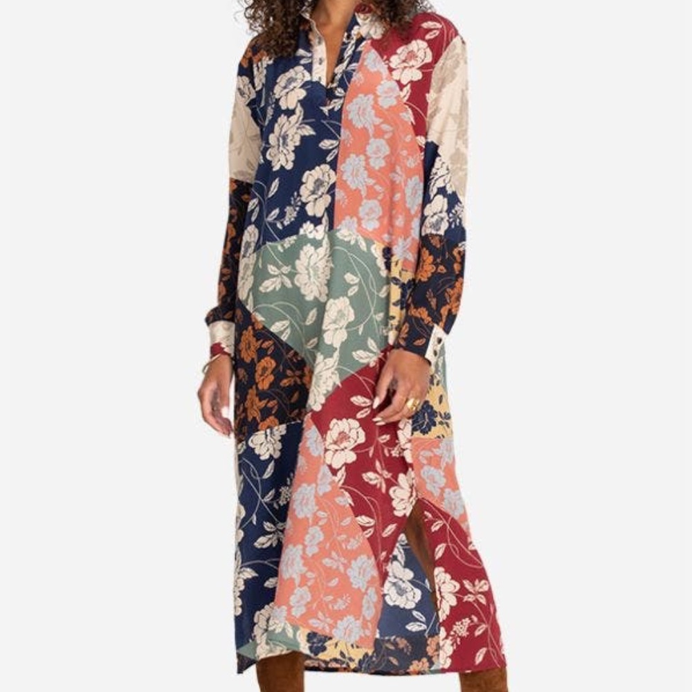 NWT Johnny Was Gamma Midid Dress